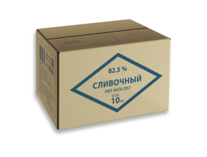 Монолит спред растительно-сливочный Сливочный 82,5% 10кг Экомилк