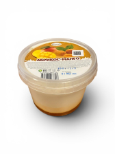 Продукт жировой десертный сладкий 700гр ведро Абрикос/Манго 20% 1/6шт Кирее