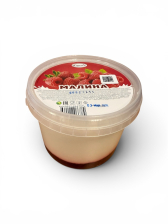 Продукт жировой десертный сладкий 700гр ведро Малина 20% 1/6шт Киреево
