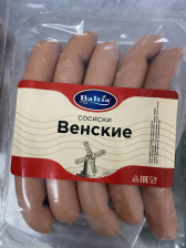 Сосиски Венские н/о газ 300гр 1/11шт Балтия