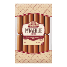 Сосиски Рубленые ц/о газ ~1кг/~4кг Останкино