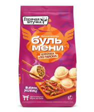 Бульмени курочка по-тайски 570гр 1/10шт Стародворье