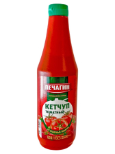 Кетчуп Томатный 1 категория пл/б 850гр 1/12шт Печагин РФ)