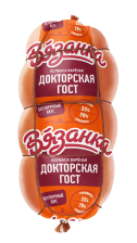 Колбаса Докторская ГОСТ ВЯЗАНКА вар вектор Стародворье 400гр