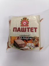 Паштет печеночный с Сальцем в/у ~550гр/~6кг Гродненский МК