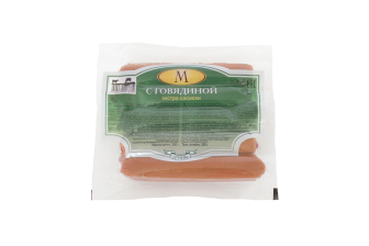 Сосиски с Говядиной Экстра ц/ф в/у Микоян 400гр