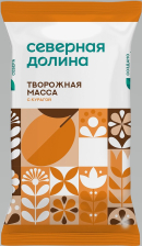 Творожная масса Особая с курагой 23% 180гр Северная Долина 1/8шт