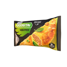 Чебуреки из РАСТИТЕЛЬНОГО белка 90гр/24шт Foodgital)