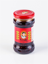 Соус на основе раст масел из соевых бобов ст/б 280гр 1/24ш Lao Gan Ma Китай