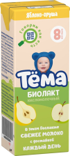 Биолакт 206гр Яблоко/Груша 3,0% (6шт) Тема )