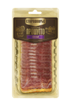 Окорок Прошутто с/в в/у нарезка 55гр Стародворье