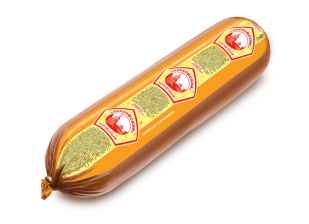 Продукт плавленный Порховский Копченый 40% батон ~0,5кг/10кг МСЗ Порховский