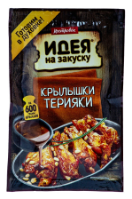 Маринад для приготовления крылышек терияки 90гр 1/40шт Костровок )