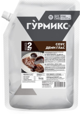 Соус Деми Глас дой-пак 2кг 1/3шт Гурмикс