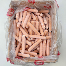 Сосиски Берлинки чищенные зам 7кг/кор Максимум качества