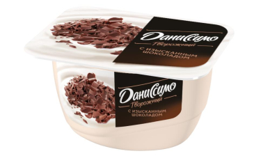 Даниссимо творожный продукт 130гр 1/8шт Браво Шоколад 6.7%