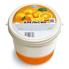 Продукт жировой десертный сладкий 3 кг ведро Апельсин 20% Киреево