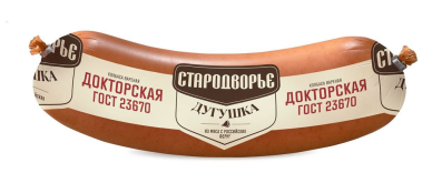 Колбаса Докторская ГОСТ  Дугушка Стародворье ~700гр