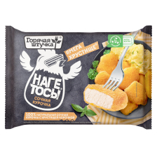 Наггетсы Нагетосы Сочная курочка 250гр 1/6шт Стародворье