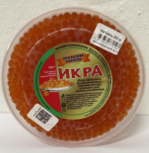 Икра лососевая кеты пл/б 250гр Бинар