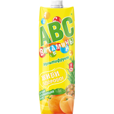 Нектар мультифруктовый с мякотью 1л (12шт) АВС Витамины