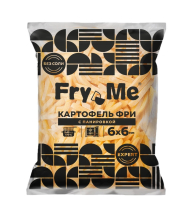Картофель Фри с панировкой 6x6мм 2,5кг 1/5штФрай Ми Expert FMS6