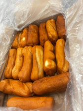 Сосиска в тесте зам (100гр*30шт/1кор) Рузком)