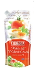Майонез Слобода Провансаль 67% 400мл