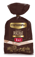 Пельмени Мясные с говядиной ф/п ф/в 1кг Стародворье