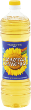 Золотая Семечка масло подсолнечное раф.1л