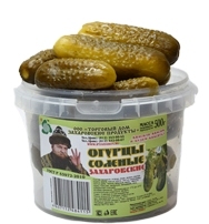 Огурцы соленые корнишоны 500гр
