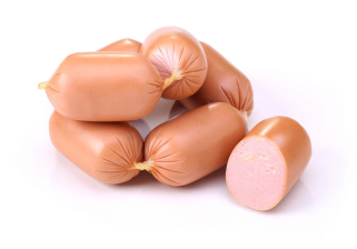 Сардельки Колобок с сыром в/с газ ~1,5кг Брестский МК