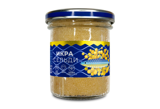 Икра сельди пробойная соленая ст/б 130гр 1/9шт Путина)