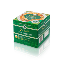 Плов с курицей 230гр 1/12шт Государь