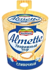 Сыр творожный Альметте  сливочный Хохланд 60% 150гр