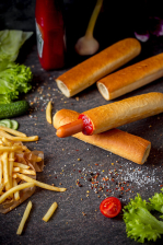 Багет для французского хот-дога 60гр (1кор/40шт) Багерстат РФ