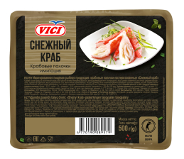 Крабовые палочки Снежный краб охл VICI 500гр