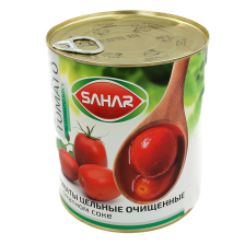 Томаты очищ. целые  в с/с ж/б 2500гр (1250гр) SAHAR Иран
