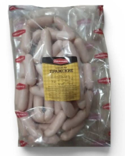 Сосиски мини Пражские н/о з/а ~1кг Романишин