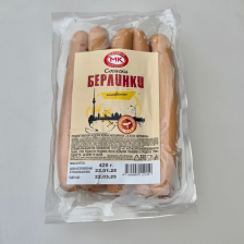 Сосиски Берлинки охлажденные 420гр 1/12шт Максимум качества