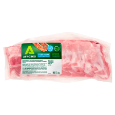 Ребрышки свиные с корейки (лента) катег В Агроэко в/у 0,5-0,6/8 кг+