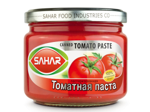Томатная паста 0,340гр 25-27% ст/б  1/12шт SAHAR Иран