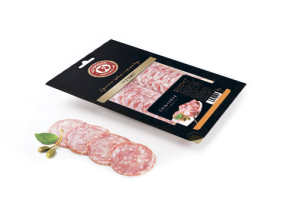 Колбаса Сальчичон сырокопченая нарезка Черкизово 100гр