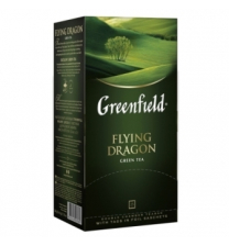 Чай Greеnfield зеленый Флаинг Драгон (25пак*2гр/1уп) РФ