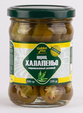 Перец халапеньо мар рез ст/б 235гр (130гр) 1/12шт Голден Мак