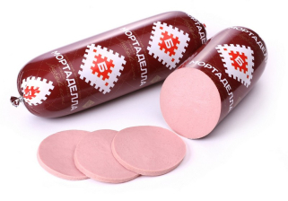 Мортаделла вареная в/с п/а ~1,8кг Брестский мясокомбинат