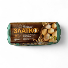 Яйцо С1 фас (10шт) 350шт/кор ТМ Златко Барановичская ПФ