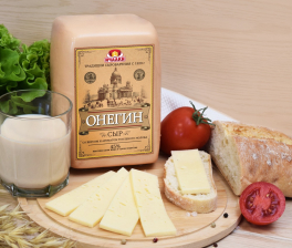 Онегин со вкусом топл.молока сыр полутв 45% брус ~1,6кг(выд 6мес)ТМ Ичалки