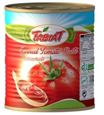 Томатная паста 0,400гр ж/б 1/24шт Табиат Иран