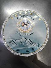 Рокфорини сыр с голубой плесенью 50% круг~3кг Кубанская Звездочка